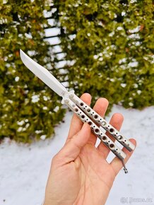 Nuz motýlek Benchmade balisong 63 D2 - 6