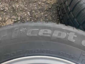 Sada Orig ALU kol Audi 205/60R16 zimní - 6