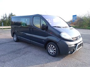 OPEL VIVARO 1,9DCI LONG 6-MÍST 1-MAJITEL KLIMA TAŽNÉ ALU - 6