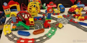 DUPLO BAGR, TRAKTOR, STROJE, AUTA, VLAK, figurky, dopllňky - 6