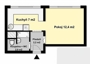 Pronájem bytu 1+1 v Kolíně, Na Magistrále - 6