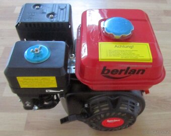 Berlan motor benzínový BBM196, 6,5hp, PS4,8 kW, nepoužitý - 6