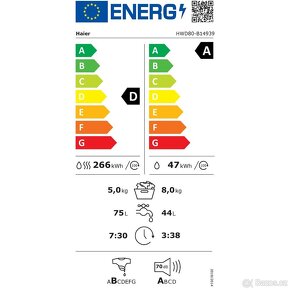 Pračka se sušičkou Haier HWD80-B14939 - 6