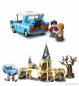 Harry Potter stavebnice 4 + figúrky - typ lego - nové - 6