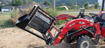 Kátrovací,prosévací lžíce lopata na malotraktor - 6