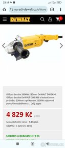 Bruska DeWALT DWE 496 qs - 6