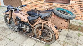 Ural,Dněpr M72 se sidecarem - 6