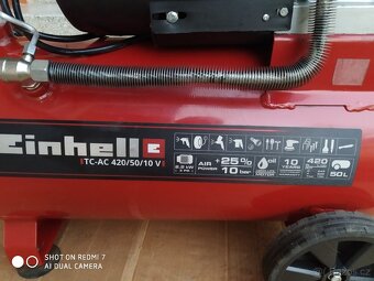 Prodám 2-pístový kompresor Einhell Classic TC-AC 420/50/10 V - 6