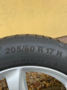 Zimní sada ALU kol  205/60 R17 BMW - 6