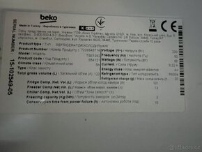 Beko lednice s mrazákem TSE 1262 – Výborný stav - 6