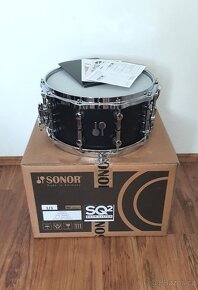 Prodám nový snare Sonor SQ2 Beech-14x7",medium, Vintage Onyx - 6