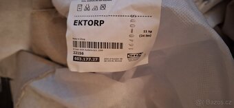 IKEA EKTORP rohová s potahem NORDVALLA - 6