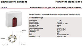 esser (Honeywell) 781814 optická signalizace - 7ks - 6