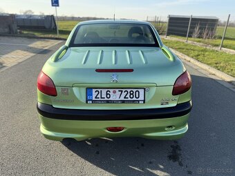 Peugeot 206 CC 2.0 16V +Najeto 169TKM +Odpočet DPH+ - 6