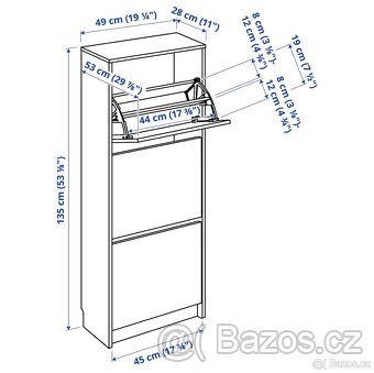 Botník BISSA (IKEA) - 6