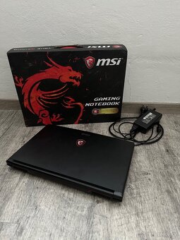 HERNÍ NOTEBOOK MSI- i5/SSD+HDD/GTX/WIN - 6