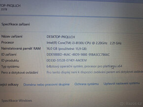 Dell Vostro 15 (3578) i3/16GB/SSD 256GB/záruka - 6