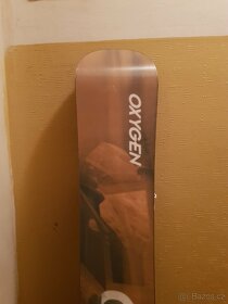 Prodám úplně nový snowboard OXYGEN 149cm dlouhý. - 6