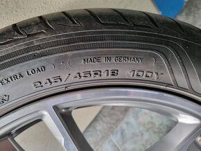 Bmw originální 18" alu kola se zimní a letní pneu - 6