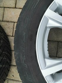 Alu kola 5x108 et38 Platin se zimními pneu 205/55/16 - 6