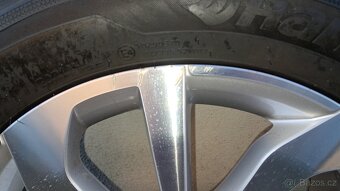 Prodám original letní alukola vw T-roc 5x112 215 55 17 - 6