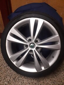 Sada Alu kol Škoda Octavia II RS 5x112 r18 - 6