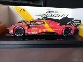 Ferrari 499 P #51 Winner 24h LeMans 23 1:18 Burago - 6