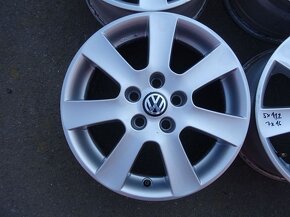 Alu disky na Škoda 16", 5x112, ET 38, šíře 7J - 6