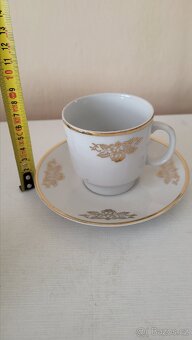 Kávový servis porcelánky Loket, 6 ks - 6