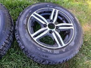 Litá kola 4x100 r13 Škoda VW .. ... - 6