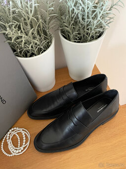 Černé kožené mokasíny loafers Vagabond, vel. 40 - 6