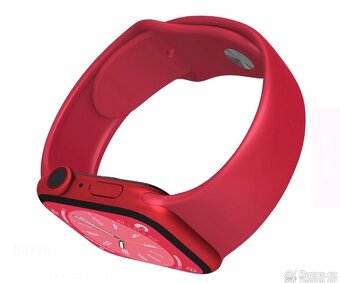 Watch 8 cell 45 Red, Red Sport Band(Chytré hodinky) - 6