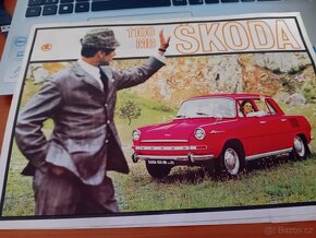 Škoda 1000MB/1100MB - 7 ks prospektů - 6