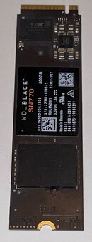 WD Black SN770 500GB SSD M.2 NVMe, záruka do 12/2027 - 6