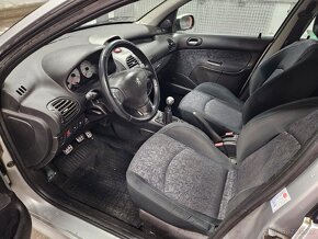 PEUGEOT 206 COMBI 1.4i++KLIMA ++ŤAŽNÉ++ - 6