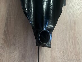 Latexové oblečení - černé - 6