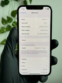 iPhone 12 Pro 256GB modrý - 100% baterie - 6