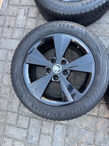 ORIGINÁL Alu Škoda Velorum R16, 5x112 - TOP STAV - 6