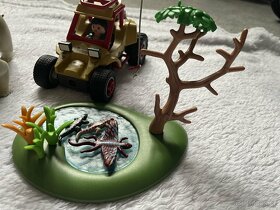 Playmobil minibagr + Playmobil Auto se záchytnou smyčkou - 6