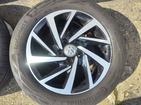 16"letní alu sada Woodstock 5x112 origo VW Golf 7 Sportsvan - 6