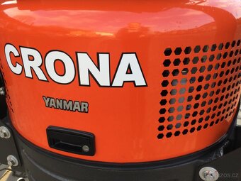 Bagr CRONA 1300 kg, Yanmar CR13OH - PROFI, joystick, rozt. p - 6