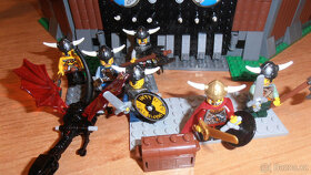 LEGO 7019 - Pevnosť Vikingov v boji s Fafnirským drakom - 6