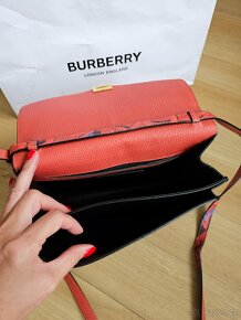 Burberry Small Graffiti Print Leather Crossbody Bag - 6