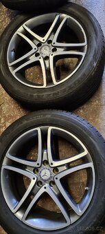 Originál Alu mercedes 245/50r18 letní komplet - 6