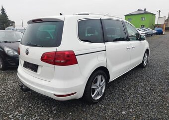 Volkswagen Sharan 2.0 TDI DSG 7Míst, Kůže nafta automat - 6