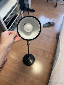 Lampa černá Ikea - 6