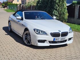 BMW 640d 230kW cabrio 1 majitel 75tkm DPH TOP - 6