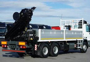 Mercedes-Benz ACTROS 2636-6x4-Valník+HR-HIAB 288 EP-5-EURO 5 - 6