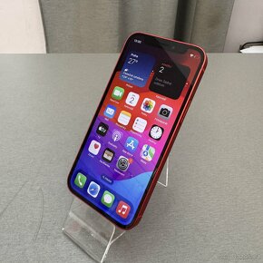 iPhone 12 mini 128GB červený, pěkný stav, 12 měsíců záruka - 6