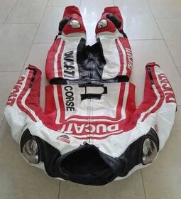 Dainese Ducati-kožená moto kombineza,dvoudílná - 6